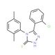 5-(2-Chloro-phenyl)-4-(2,5-dimethyl-phenyl)-4H-[1,2,4]triazole-3-thiol - chemical structure image