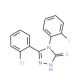 5-(2-Chloro-phenyl)-4-(2-fluoro-phenyl)-4H-[1,2,4]triazole-3-thiol - chemical structure image