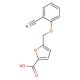 5-(2-cyanophenoxymethyl)furan-2-carboxylic acid - chemical structure image