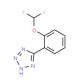 5-(2-Difluoromethoxy-phenyl)-2H-tetrazole - chemical structure image