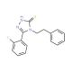 5-(2-Fluoro-phenyl)-4-phenethyl-4H-[1,2,4]triazole-3-thiol - chemical structure image