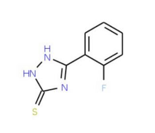 5-(2-fluorophenyl)-4H-1,2,4-triazole-3-thiol - chemical structure image