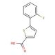 5-(2-fluorophenyl)thiophene-2-carboxylic acid - chemical structure image