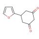 5-(2-Furyl)-1,3-cyclohexanedione 的分子结构, CAS编号: 1774-11-4 5-(2-Furyl)-1,3-cyclohexanedione (CAS 1774-11-4) - chemical structure image