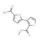 5-[2-(Methoxycarbonyl)-3-thienyl]-2-furoic acid - chemical structure image