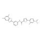 5-(2-Methyl-4-nitrophenyl)-furan-2-carboxylic acid [3-(5,7-dimethylbenzooxazol-2-yl)phenyl]amide - chemical structure image