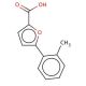 5-(2-Methylphenyl)-2-furoic acid (CAS 80174-04-5) - chemical structure image