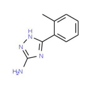 5-(2-methylphenyl)-4H-1,2,4-triazol-3-amine (CAS 59301-23-4) - chemical structure image