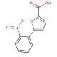 5-(2-Nitrophenyl)-2-furoic acid (CAS 29048-34-8) - chemical structure image