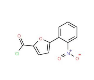 5-(2-Nitrophenyl)-2-furoyl chloride (CAS 61941-88-6) - chemical structure image