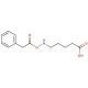 5-(2-phenylacetoxyamino)pentanoic acid - chemical structure image