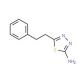 5-(2-phenylethyl)-1,3,4-thiadiazol-2-amine (CAS 39181-40-3) - chemical structure image