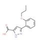 5-(2-Propoxy-phenyl)-2H-pyrazole-3-carboxylic acid - chemical structure image