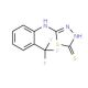 5-{[2-(trifluoromethyl)phenyl]amino}-1,3,4-thiadiazole-2-thiol - chemical structure image