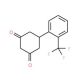 5-[2-(Trifluoromethyl)phenyl]cyclohexane-1,3-dione (CAS 55579-73-2) - chemical structure image
