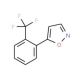 5-[2-(Trifluoromethyl)phenyl]isoxazole - chemical structure image