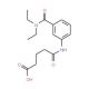 5-{3-[(Diethylamino)carbonyl]anilino}-5-oxopentanoic acid - chemical structure image