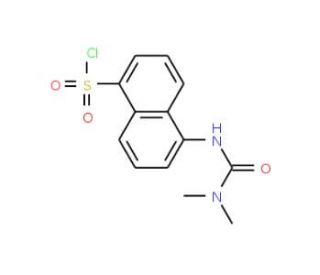 5-(3,3-Dimethyl-ureido)-naphthalene-1-sulfonyl chloride - chemical structure image