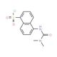5-(3,3-Dimethyl-ureido)-naphthalene-1-sulfonyl chloride - chemical structure image