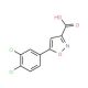 5-(3,4-Dichloro-phenyl)-isoxazole-3-carboxylic acid - chemical structure image