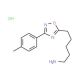 5-[3-(4-methylphenyl)-1,2,4-oxadiazol-5-yl]pentan-1-amine hydrochloride - chemical structure image