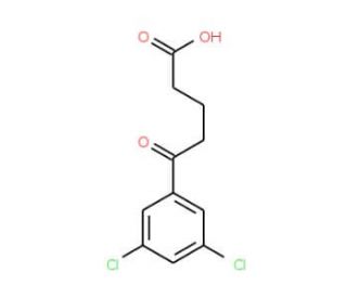 5-(3,5-Dichlorophenyl)-5-oxovaleric acid (CAS 172168-00-2) - chemical structure image