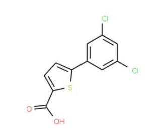 5-(3,5-dichlorophenyl)thiophene-2-carboxylic acid - chemical structure image