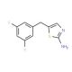 5-(3,5-difluorobenzyl)-1,3-thiazol-2-amine - chemical structure image