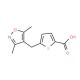 5-(3,5-Dimethyl-isoxazol-4-ylmethyl)-thiophene-2-carboxylic acid - chemical structure image
