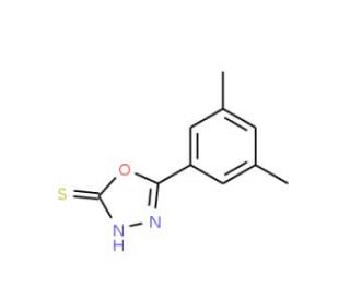 5-(3,5-dimethylphenyl)-1,3,4-oxadiazole-2-thiol - chemical structure image