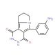 5-(3-aminophenyl)-8,9-dihydro-2H-pyridazino[4,5-a]pyrrolizine-1,4(3H,7H)-dione - chemical structure image