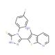 5-(3-Aminothieno[2,3-b]pyridin-2-yl)-4-(4-fluorophenyl)-4H-1,2,4-triazole-3-thiol - chemical structure image