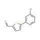 5-(3-Bromo-phenyl)-thiophene-2-carbaldehyde - chemical structure image