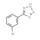 5-(3-Bromophenyl)-1H-tetrazole (CAS 3440-99-1) - chemical structure image