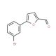5-(3-bromophenyl)-2-furaldehyde (CAS 39868-10-5) - chemical structure image