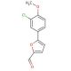 5-(3-Chloro-4-methoxyphenyl)furfural (CAS 124014-00-2) - chemical structure image