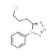 5-(3-chloropropyl)-1-phenyl-1H-1,2,3,4-tetrazole - chemical structure image