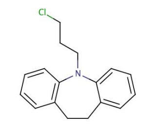 5-(3-Chloropropyl)-10,11-dihydro-5H-dibenz[b,f]azepine (CAS 16036-79-6) - chemical structure image