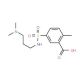 5-{[3-(dimethylamino)propyl]sulfamoyl}-2-methylbenzoic acid - chemical structure image