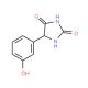 5-(3-hydroxyphenyl)imidazolidine-2,4-dione (CAS 74438-97-4) - chemical structure image