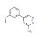 5-(3-Methoxy-phenyl)-[1,2,4]triazin-3-ylamine - chemical structure image