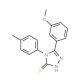 5-(3-methoxyphenyl)-4-(4-methylphenyl)-4H-1,2,4-triazole-3-thiol - chemical structure image