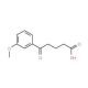 5-(3-Methoxyphenyl)-5-oxovaleric acid (CAS 845781-34-2) - chemical structure image