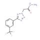 [5-(3-Trifluoromethyl-phenyl)-tetrazol-2-yl]-acetic acid hydrazide - chemical structure image
