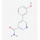 5-(3′-Hydroxyphenyl)-pyridine-3-carboxamide (CAS 864685-40-5) - chemical structure image