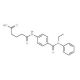 5-{4-[(Ethylanilino)carbonyl]anilino}-5-oxopentanoic acid - chemical structure image