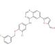 5-[4-[[3-Chloro-4-[(3-fluorophenyl)methoxy]phenyl]amino]-6-quinazolinyl]-2-furancarboxaldehyde (CAS 231278-84-5) - chemical s