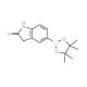 5-(4,4,5,5-Tetramethyl-1,3,2-dioxaborolan-2-yl)indolin-2-one (CAS 837392-64-0) - chemical structure image