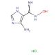 5(4)-Aminoimidazole-4(5)-carboxamidoxime dihydrochloride (CAS 65456-71-5) - chemical structure image