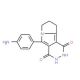 5-(4-aminophenyl)-8,9-dihydro-2H-pyridazino[4,5-a]pyrrolizine-1,4(3H,7H)-dione - chemical structure image